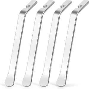 Lot de 4 leviers de pneus de vélo cuillères à pneus outil de changement de démontage de pneus de vélo-